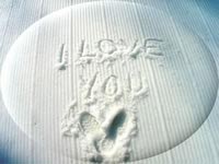 Immagine d'Amore I love you ghiaccio