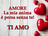 Cuori rossi amore